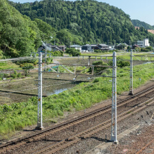 線路の写真