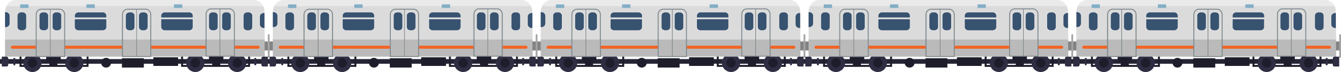 電車のイラスト