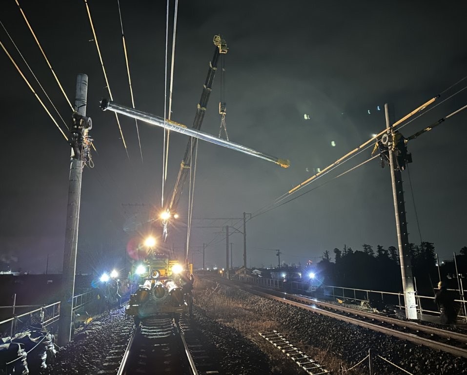 電路設備改良ロ工事【大谷川B付近】