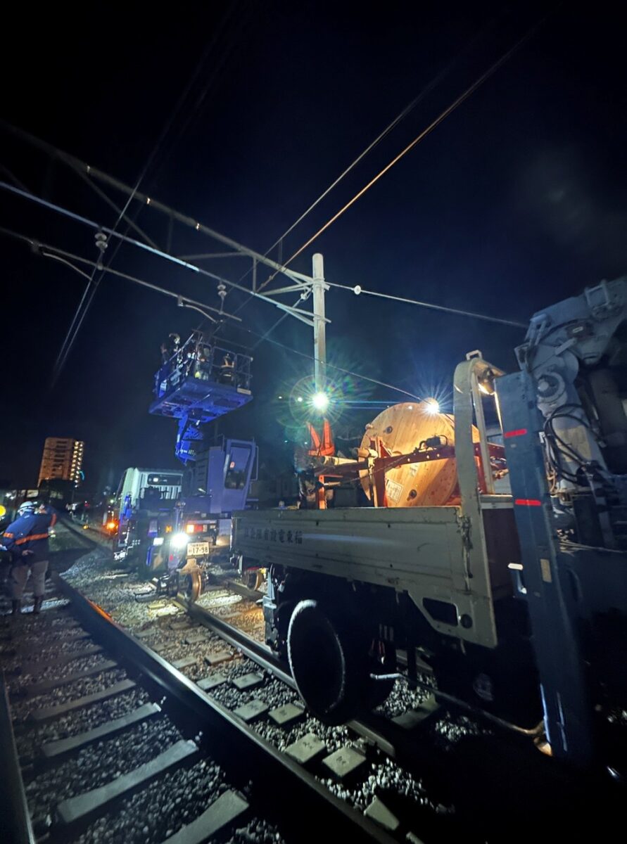 近江鉄道 T線張替